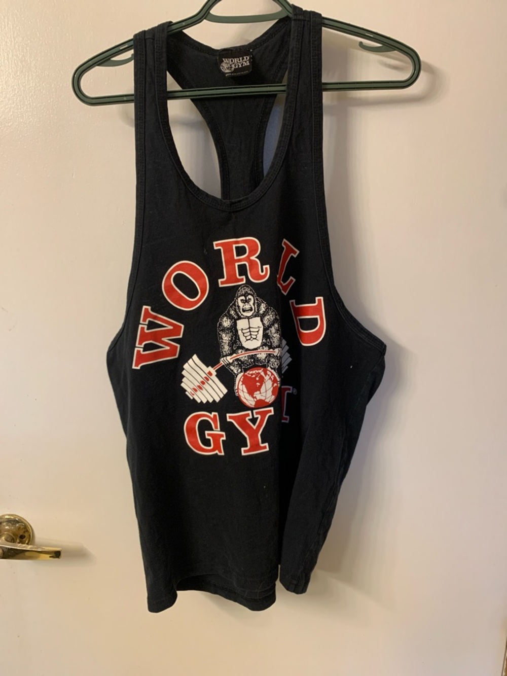 Men’s Black Graphic Tank Top